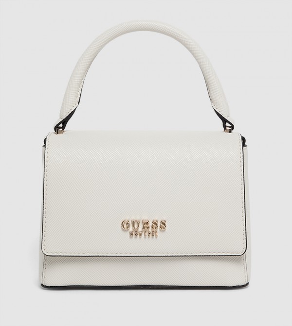Textured Top Handle Bag