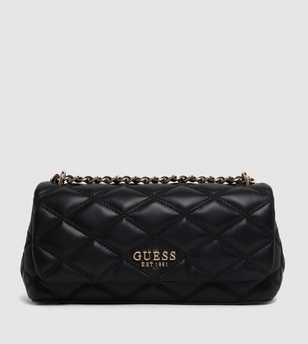 Quilted Convertible Crossbody Bag