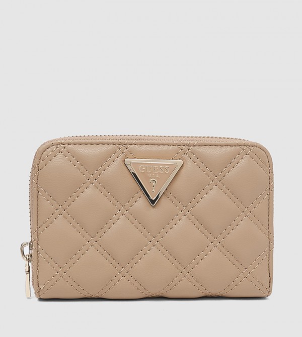 Quilted Zip-Around Wallet
