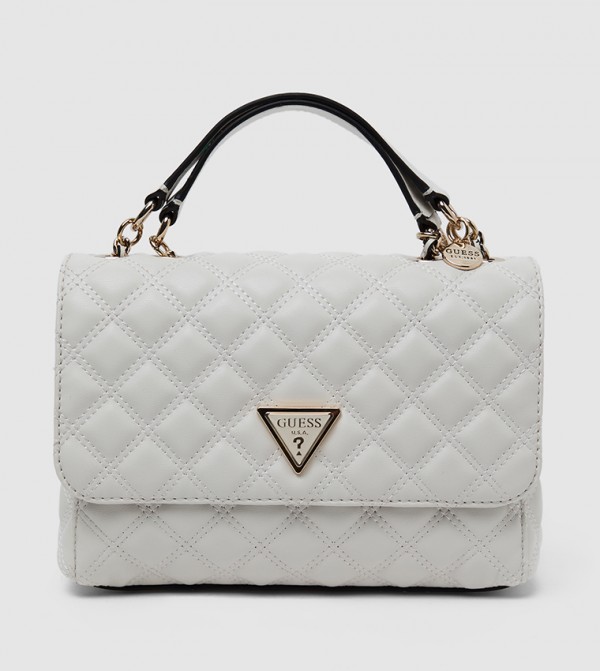 SPARK Quilted Top-Handle Bag