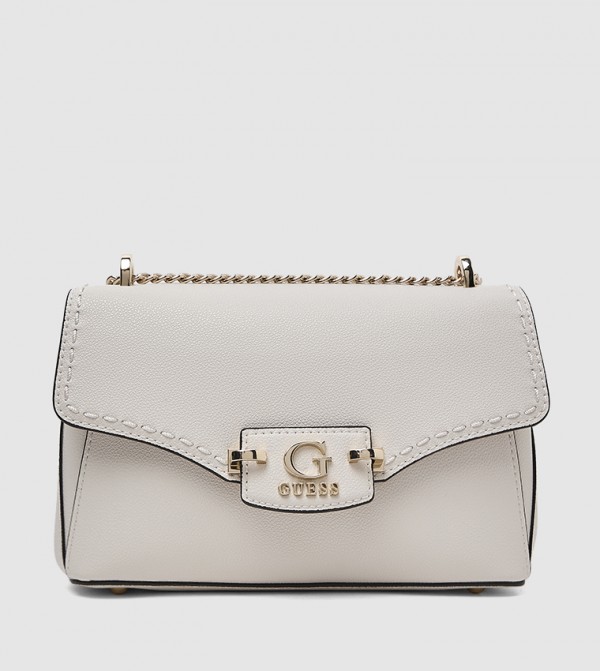 ANADELA Textured Flap Shoulder Bag