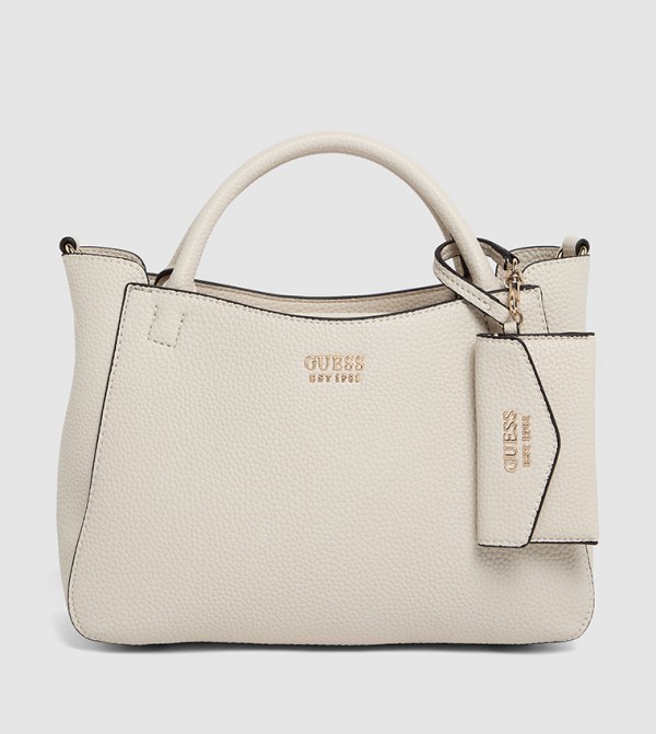 Textured Satchel Bag