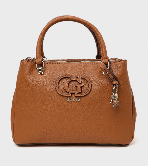 CALEBRA Logo Appliqued Satchel Bag