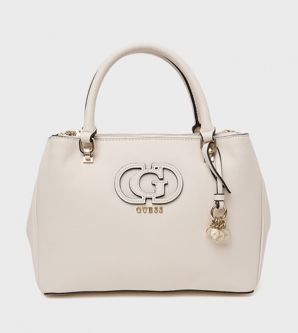 CALEBRA Logo Appliqued Satchel Bag