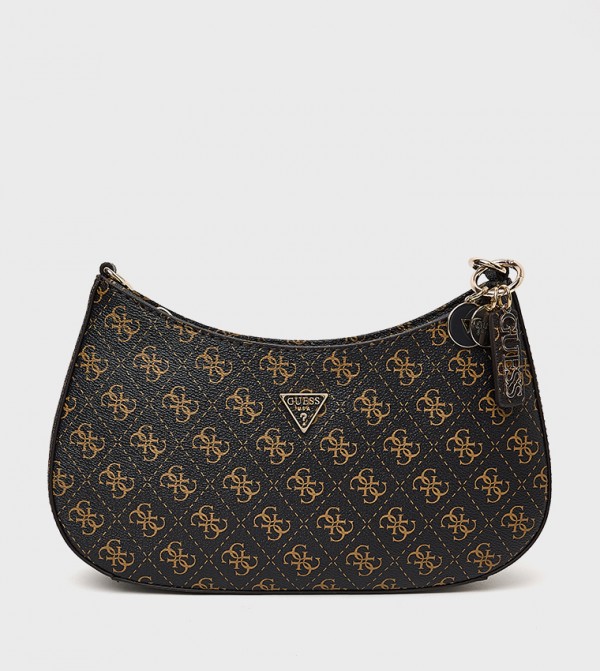 NOELLE II Logo Patterned Shoulder Bag