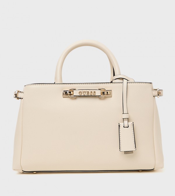 LEFIA Logo Detail Satchel Bag