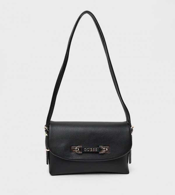 LEFIA Textured Flap Shoulder Bag