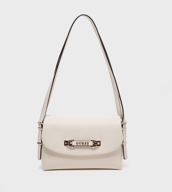 LEFIA Textured Flap Shoulder Bag