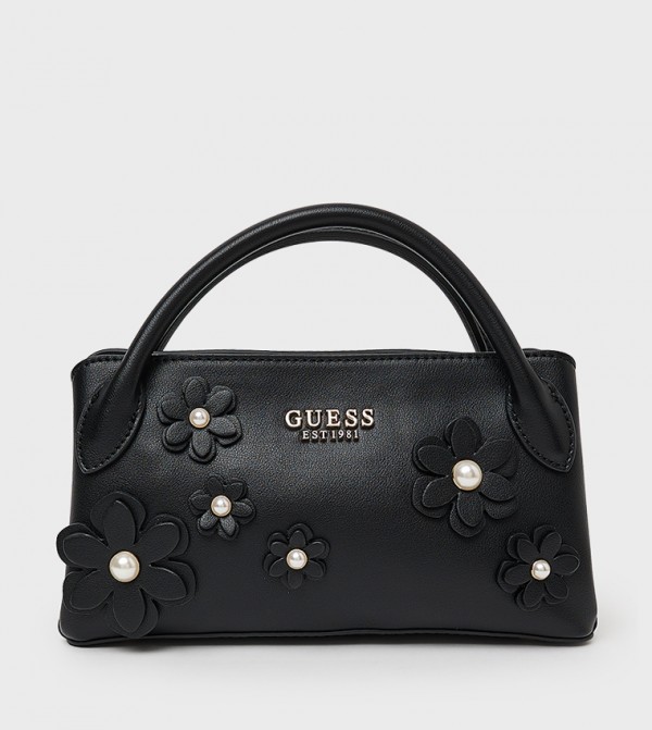 ZARIA Logo Detail Satchel Bag