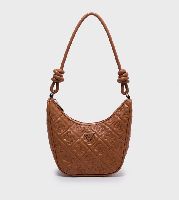 ADELASIA Debossed Shoulder Bag