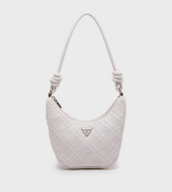 ADELASIA Debossed Shoulder Bag