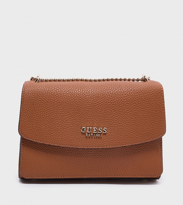 CALISTA Textured Flap Convertible Crossbody Bag