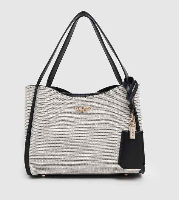 NICOLETTE GFRIEND Contrast Detail Tote Bag