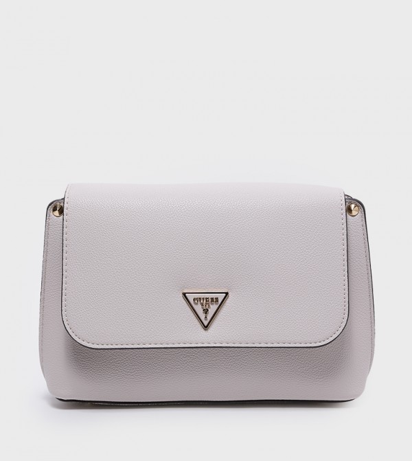 MERIDIAN II Textured Flap Crossbody Bag