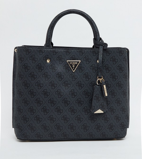 MERIDIAN II GIRLFRIEND Logo Patterned Satchel Bag