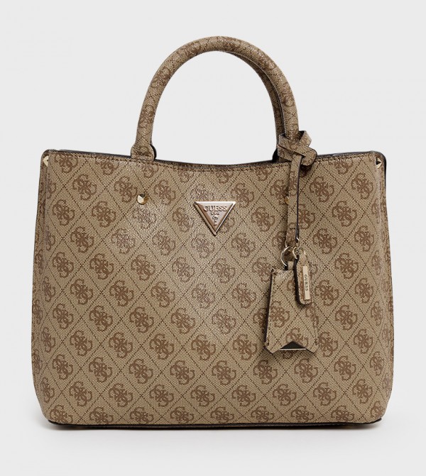 MERIDIAN II GIRLFRIEND Logo Printed Tote Bag