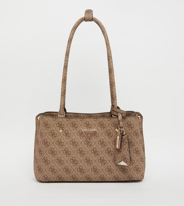 MERIDIAN II Logo Patterned Shoulder Bag
