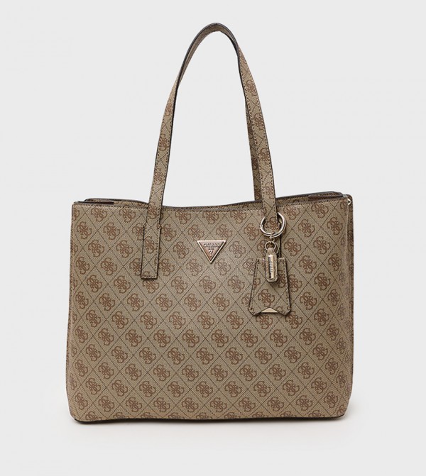 MERIDIAN II GIRLFRIEND Logo Printed Tote Bag