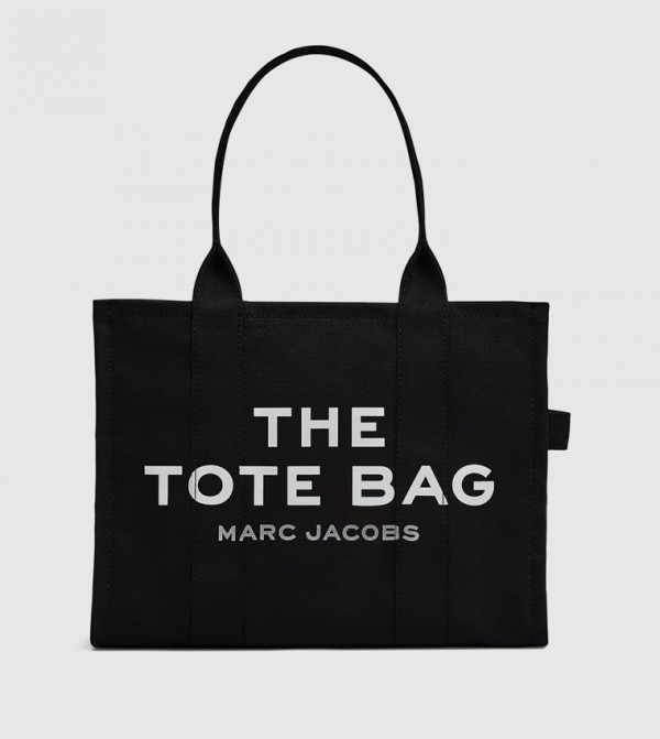 Printed Canvas Large Tote Bag