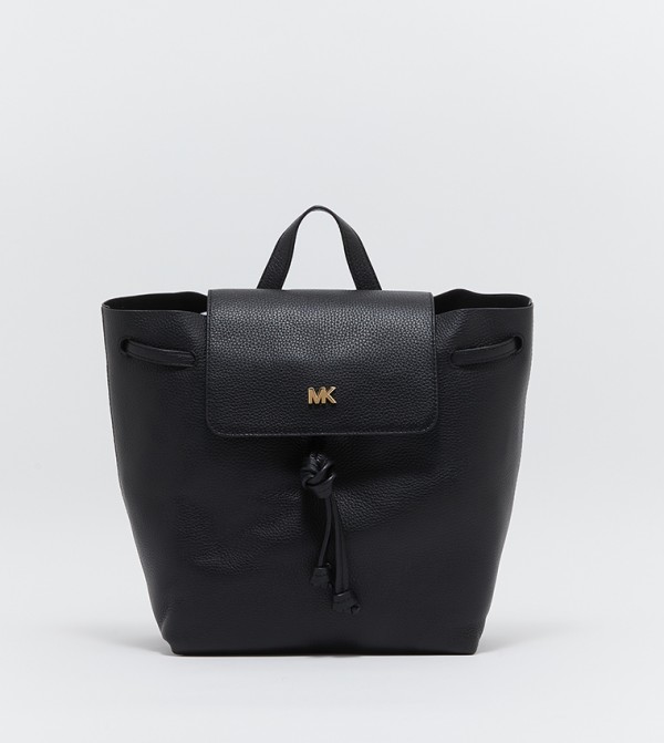 Buy Michael Kors Genuine Leather Backpack In Black 6thStreet UAE