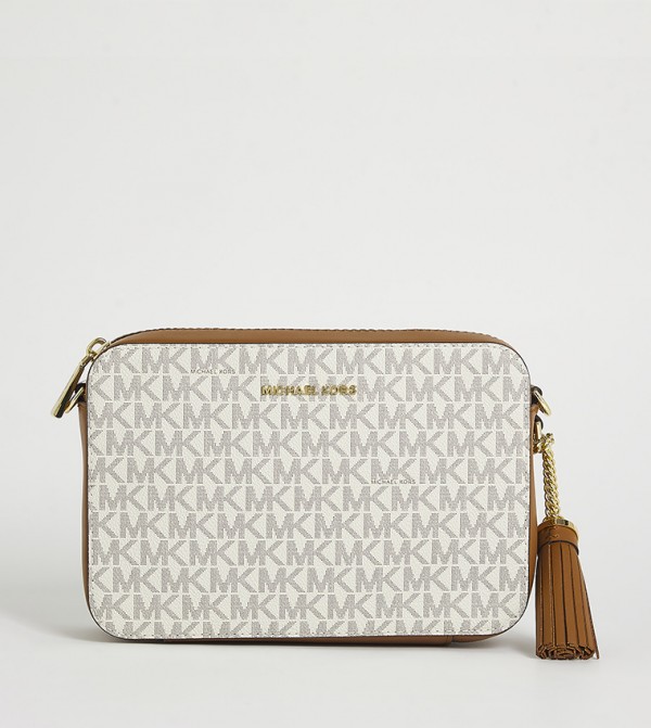 Monogram Patterned Camera Bag