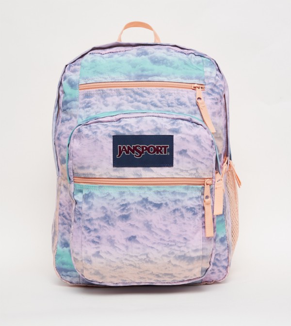 Printed Front Pocket Backpack