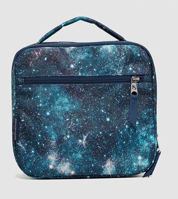 Printed Top-Handle Lunch Bag