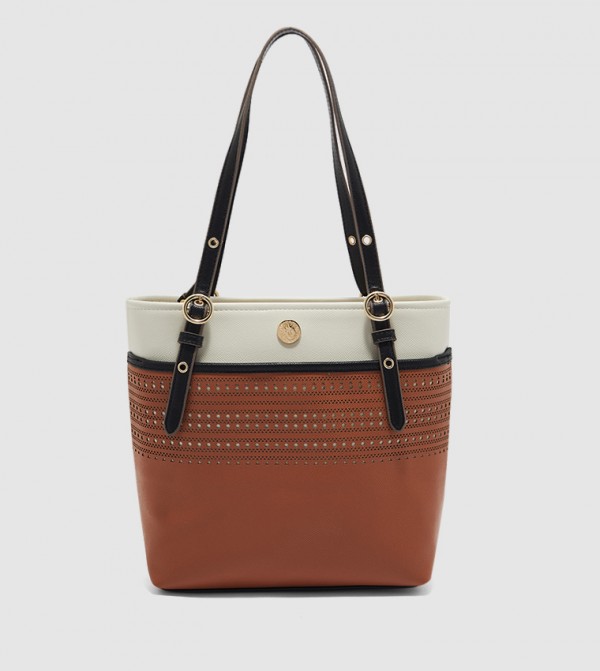 Textured Shoulder Bag