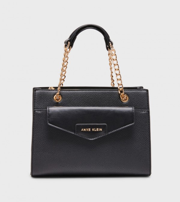 Logo Detail Convertible Shoulder Bag