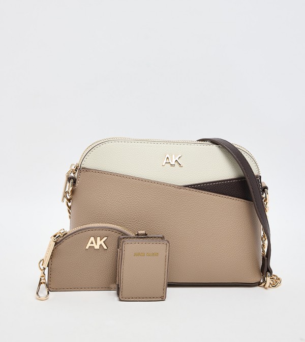 Color Block Crossbody Bag Gift Set