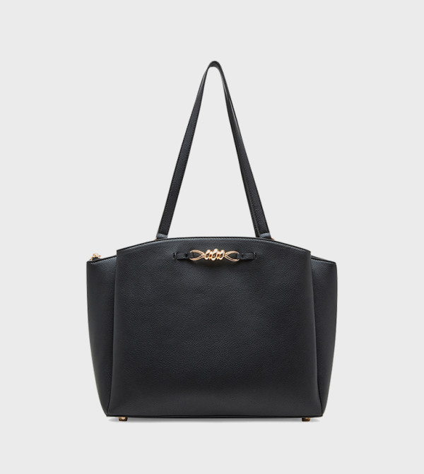 Buy Tommy Hilfiger Monogram Detail Tote Bag In Blue | 6thStreet UAE