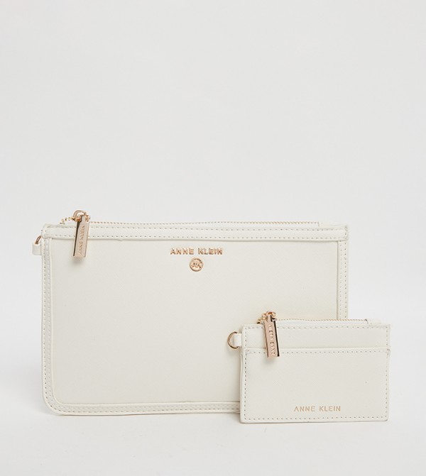 Textured Wallet with Card Holder