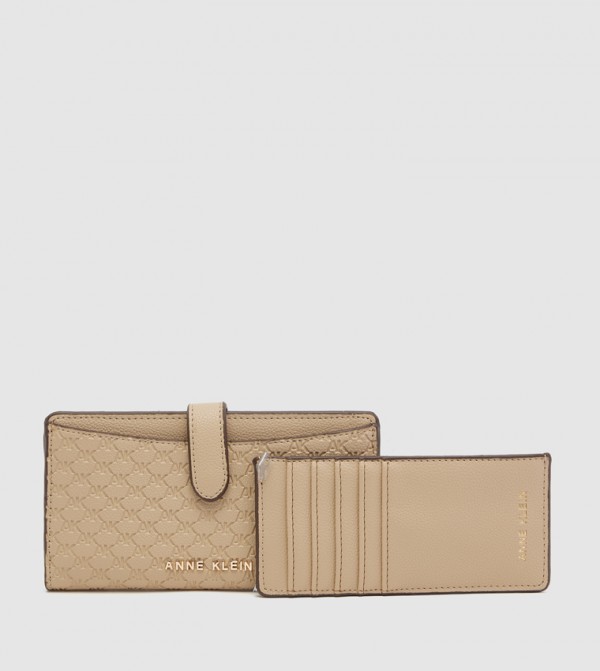 Monogram Debossed Wallet