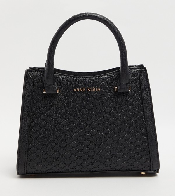 Textured Satchel Bag