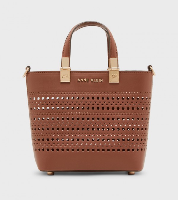 Laser Cut Snap Button Tote Bag