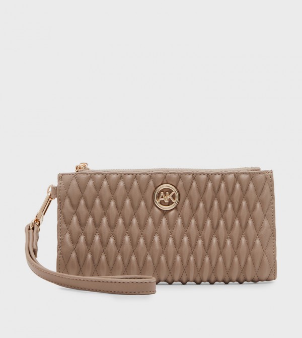 Quilted Bi-Fold Long Wallet