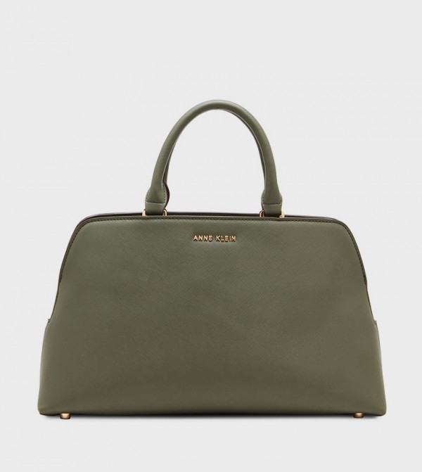 Logo Detail Satchel Bag