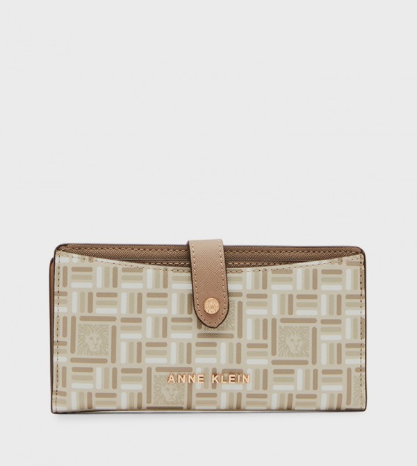 Patterned Long Wallet
