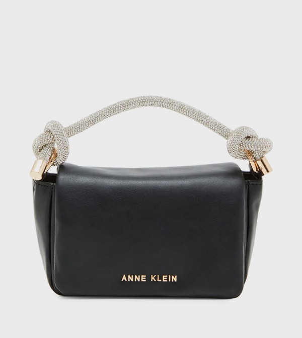Embellished Top Handle Bag