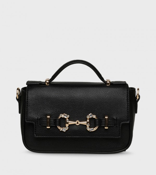 Accessory Detail Top Handle Bag