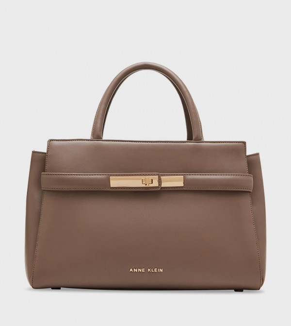 Logo Detail Satchel Bag