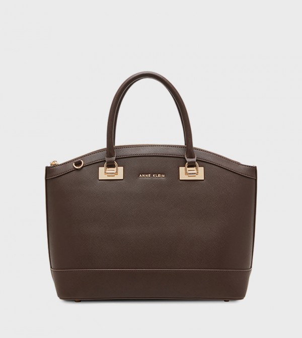 Textured Satchel Bag