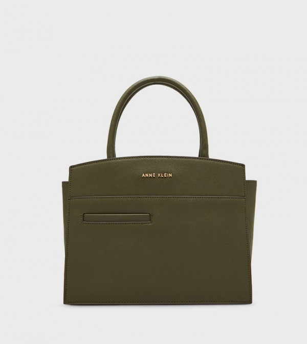 Logo Detail Satchel Bag