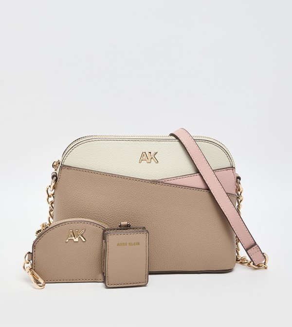 Color Block Crossbody Bag Gift Set