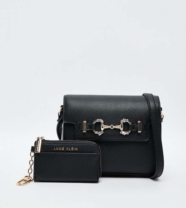Accessory Detail Crossbody Bag Gift Set
