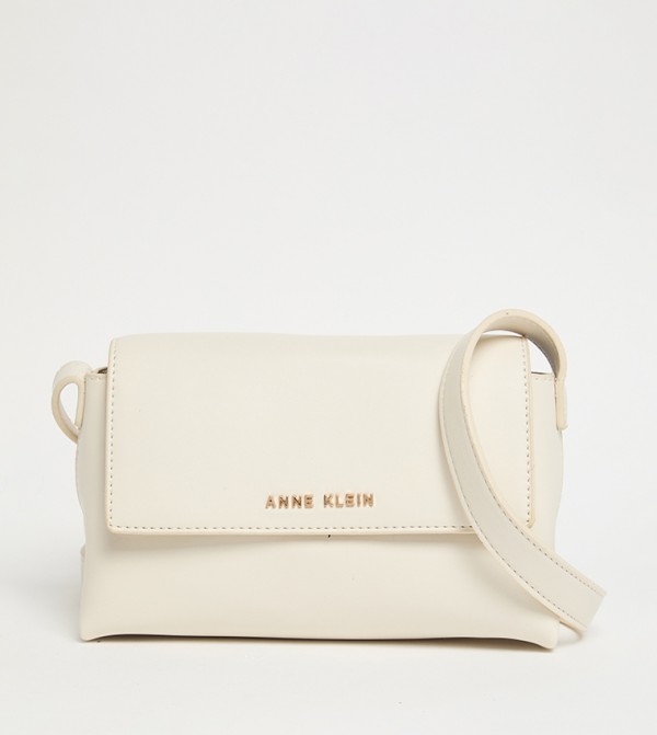 Logo Detail Flap Crossbody Bag
