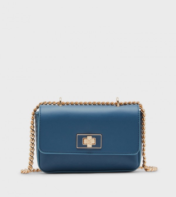 Snap Closure Crossbody Bag