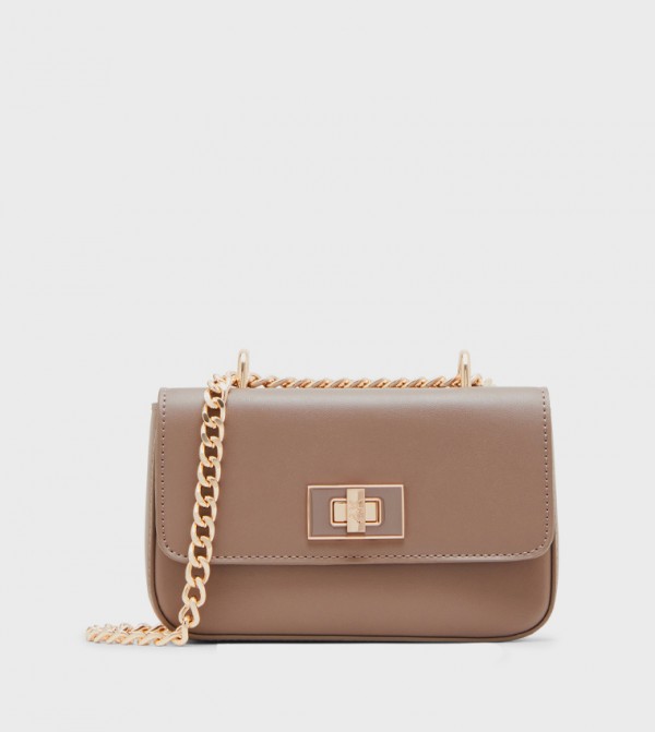 Snap Closure Crossbody Bag
