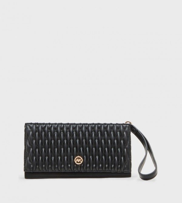 Quilted Long Wallet