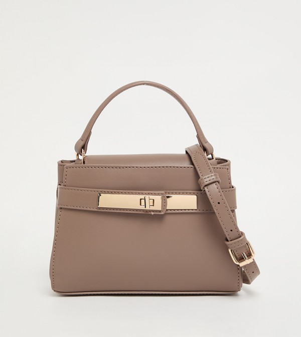 Twist Lock Top Handle Bag